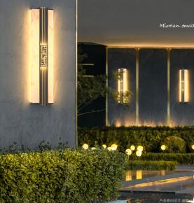 Chinese antiquity style Outdoor garden lighting courtyard decorate wall light