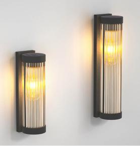 Mirolan Outdoor garden door E27 bulb lamp wall led light